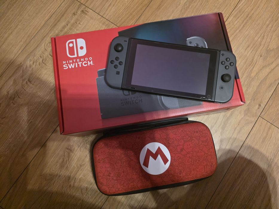 ‼️ Jak nowa Konsola Nintendo Switch V2, pudelko, paragon, komplet