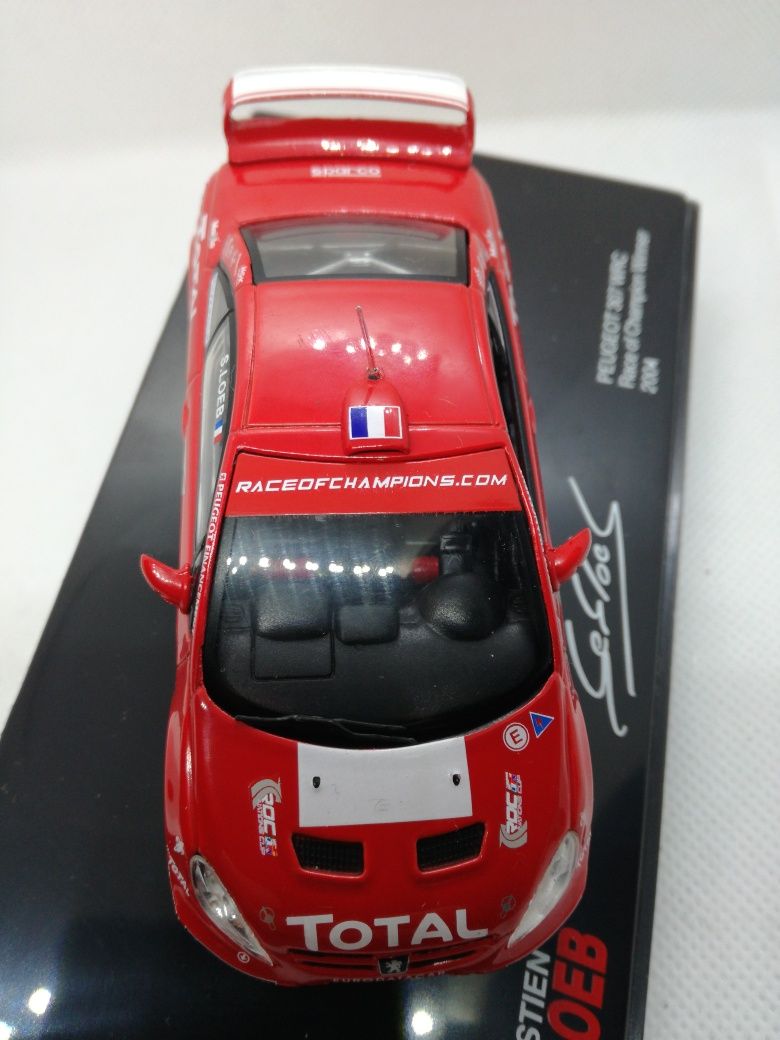 Miniatura 1/43 Peugeot 307 WRC Loeb RC 2004