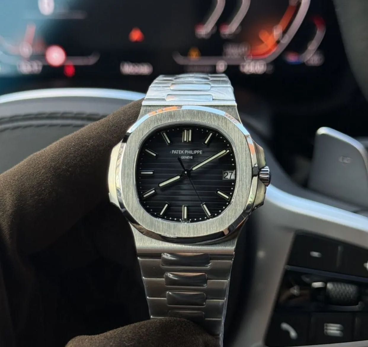 Часы наручные Patek Philippe nautilus Blue Dial