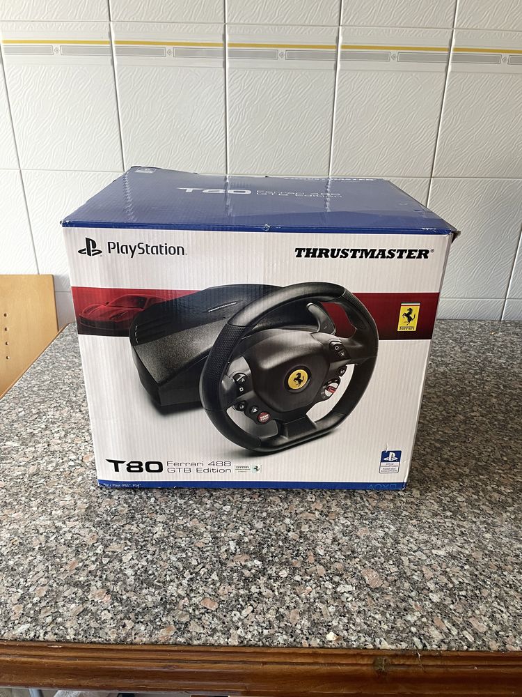 volante thrustmaster T80 semi-novo