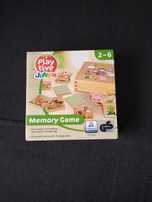 Gra memory pamięciowa drewniana farma Play Tive Junior