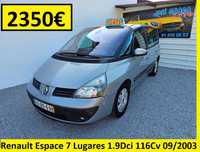 Renault Espace 1.9Cdi 116Cv 7 Lugares 09/2003