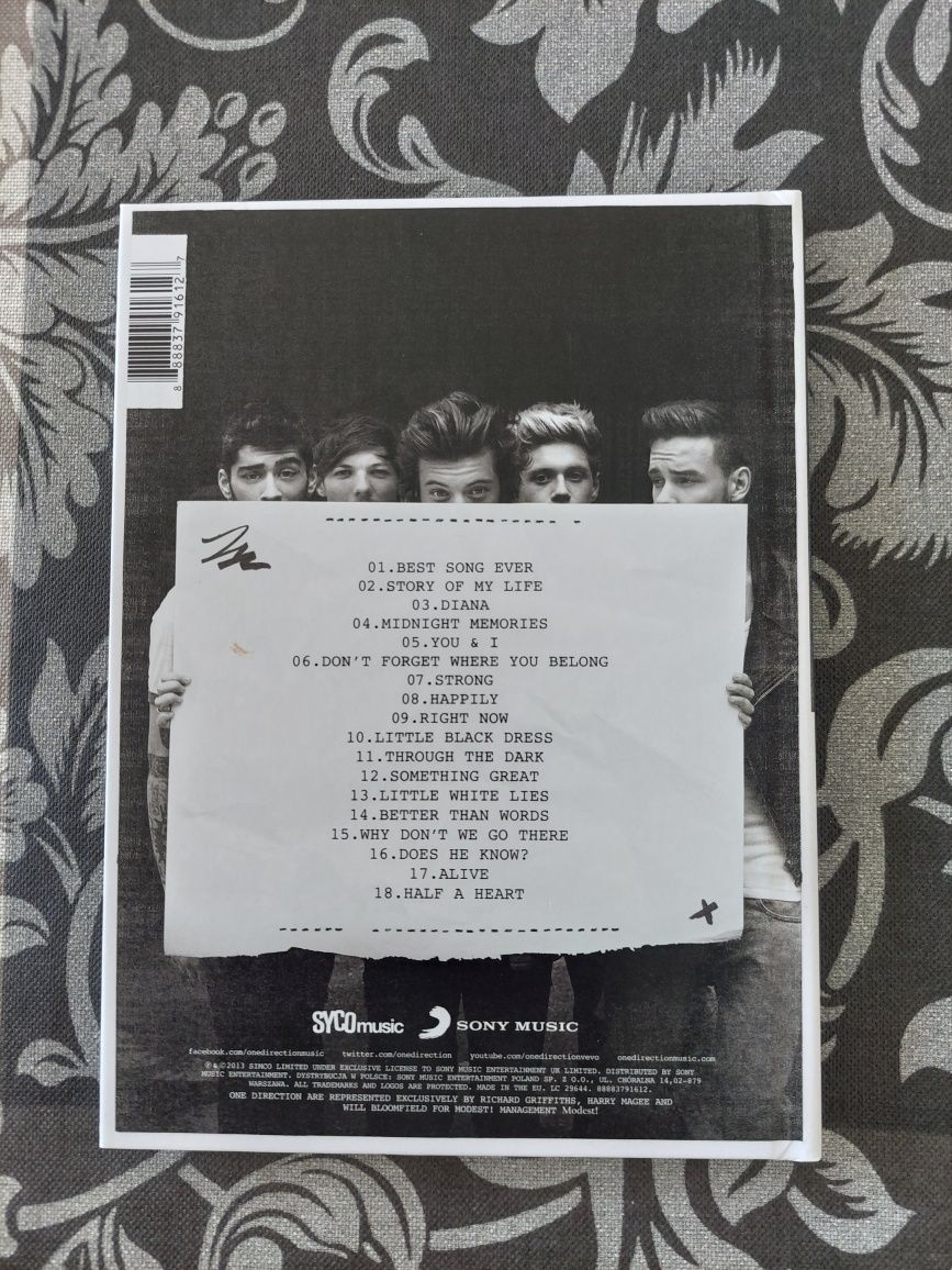 CD One Direction "Midnight Memórias - The Ultimate Edition"