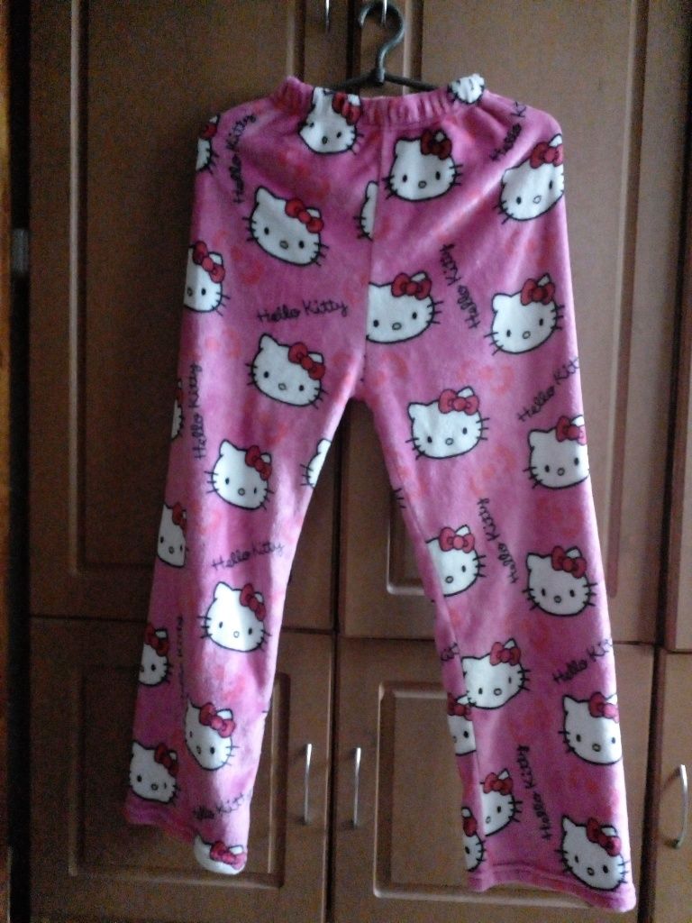 Плюшеві штани з hello kitty