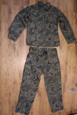 Mundur polowy wojskowy  MON 2010 M/L ASG 123 UP kurtka + spodnie moro