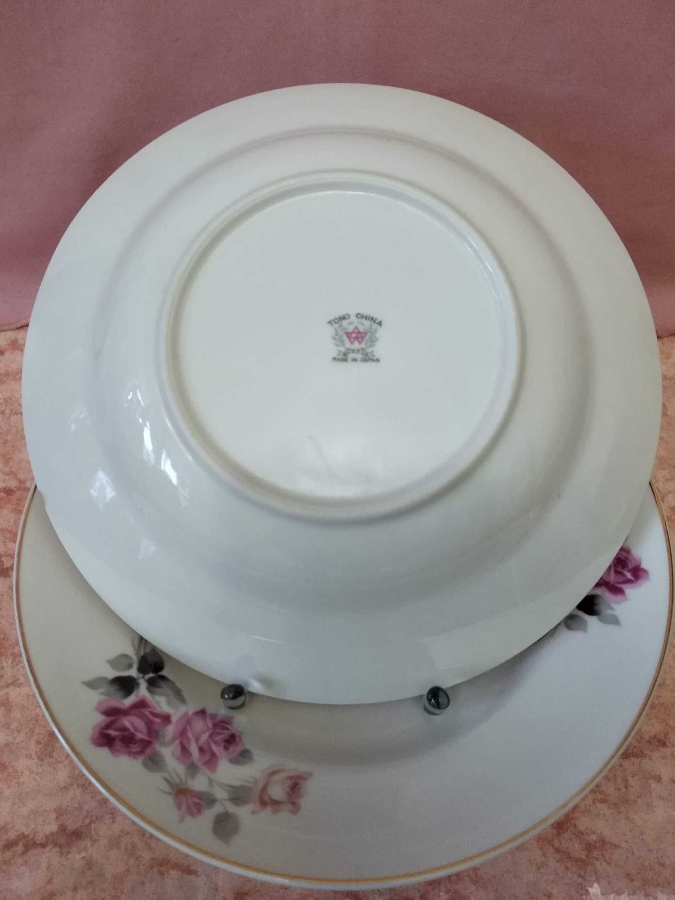 Винтажные тарелки, Япония, 6 шт., ГДР, 6 шт., Royal Porcelaine, 2 шт.