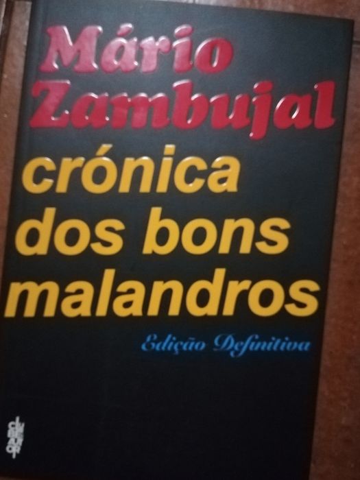 Livro Crónica dos Bons Malandros