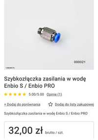 Cześć do autoklawu Enbio S