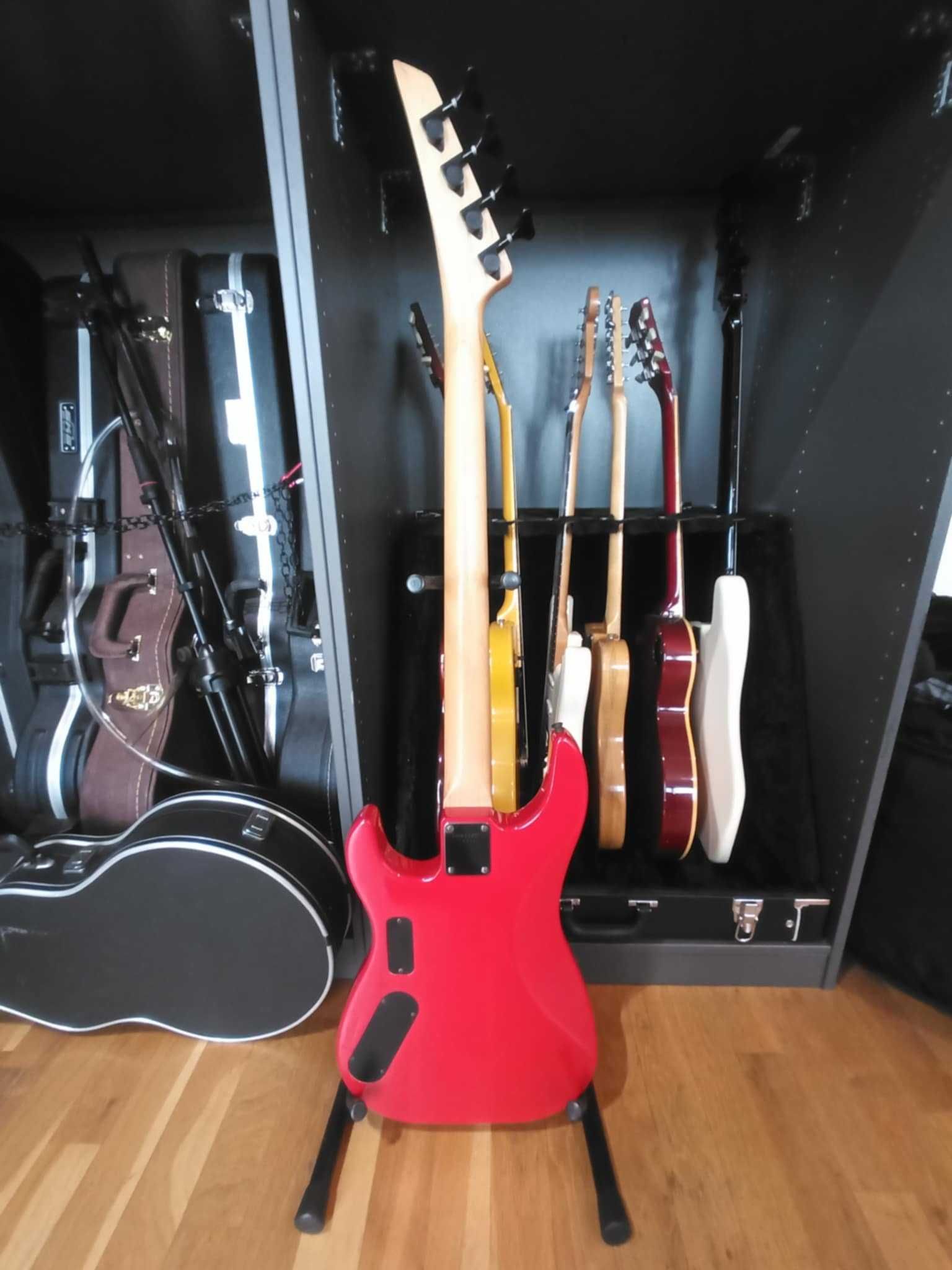 Fernandes PJ-50 1991r MIJ gitara basowa aktywna EMG skala 34"