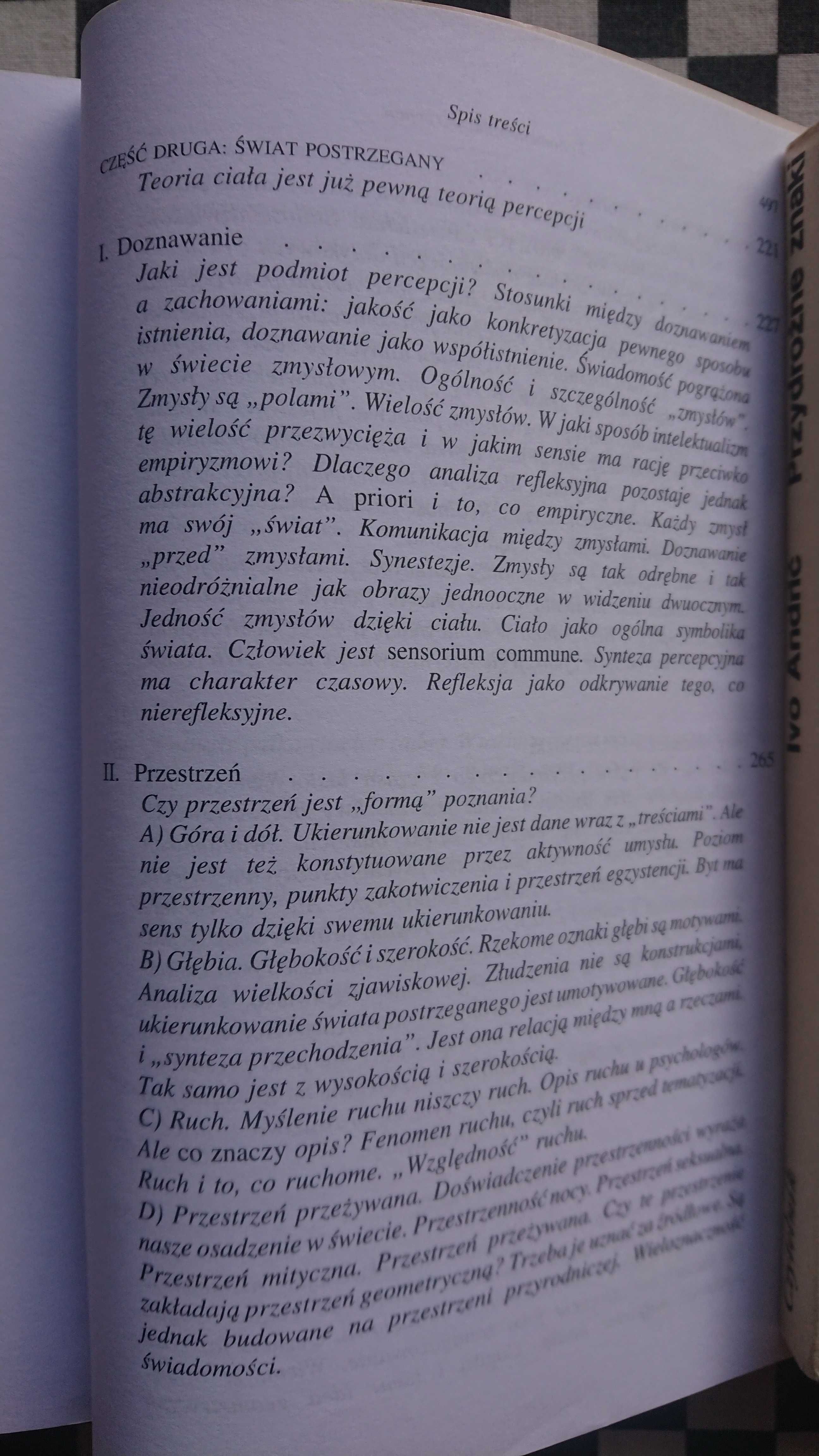Maurice Merleau-Ponty Fenomenologia percepcji filozofia francuska