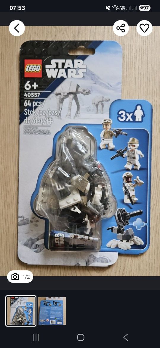 Lego 40557 obrona hoth