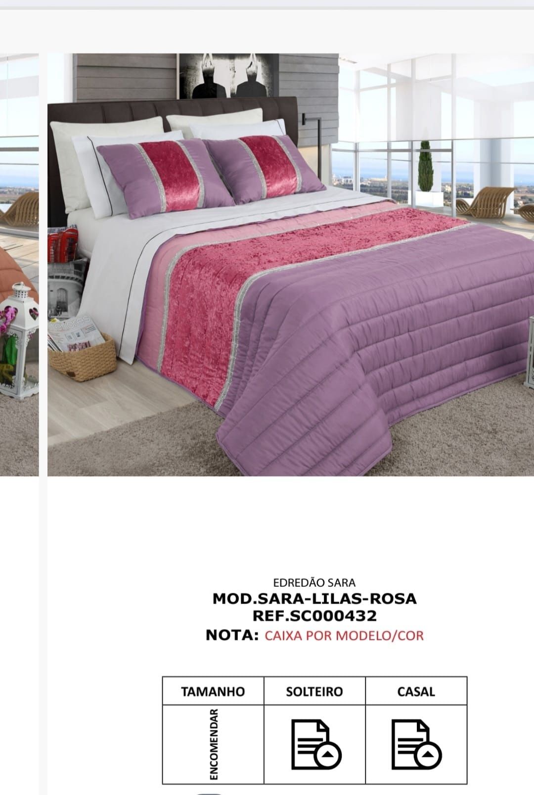 Cobertor Laminado Mora para cama de casal