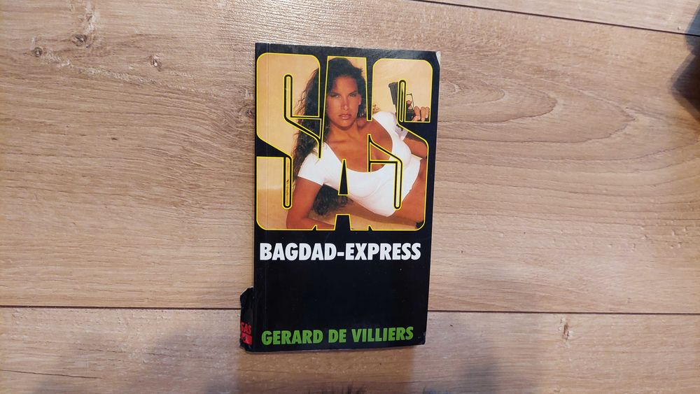 książka - SAS - Bagdad-Express - Gerard De Villiers