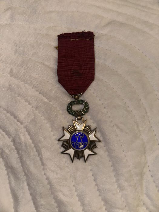 Belgia Krzyż Orderu Korony Medal Order Odznaczenie