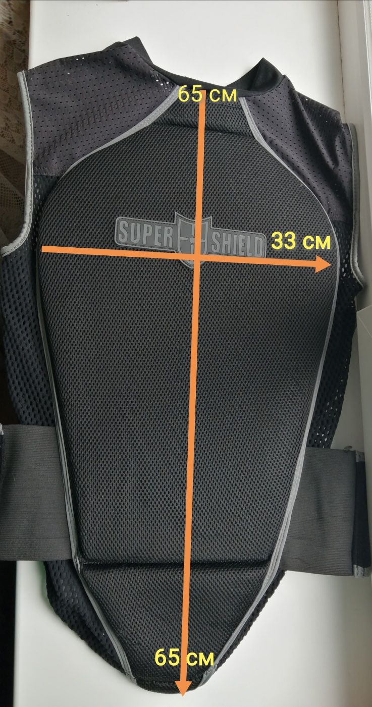 Мотозахист спини Louis, Super Shield, розмір L,дорослий,жилет захисний