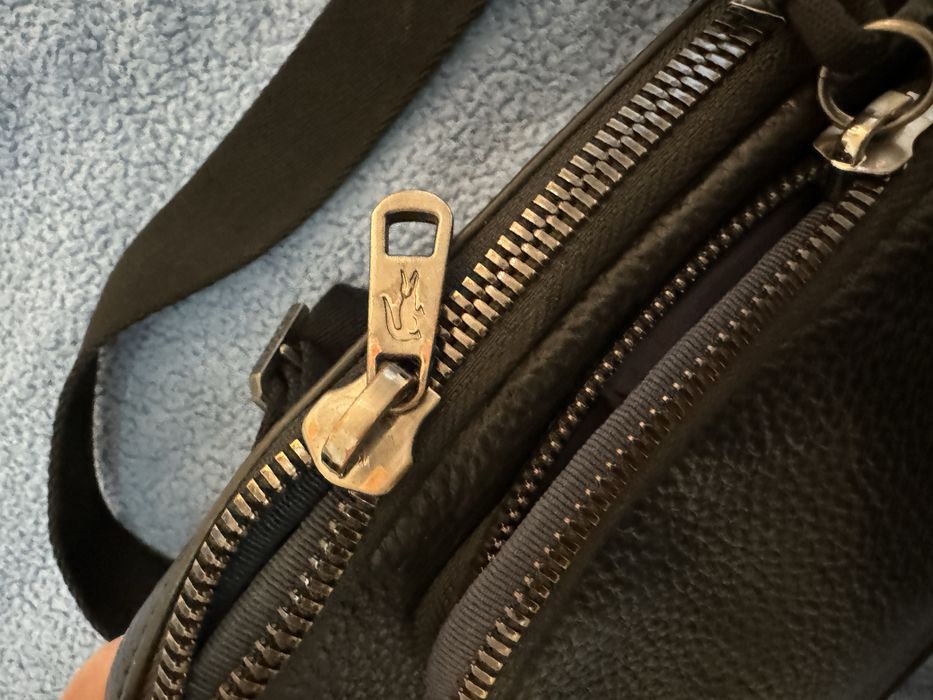 Чоловіча сумка lacoste, шкіряна, оригінал