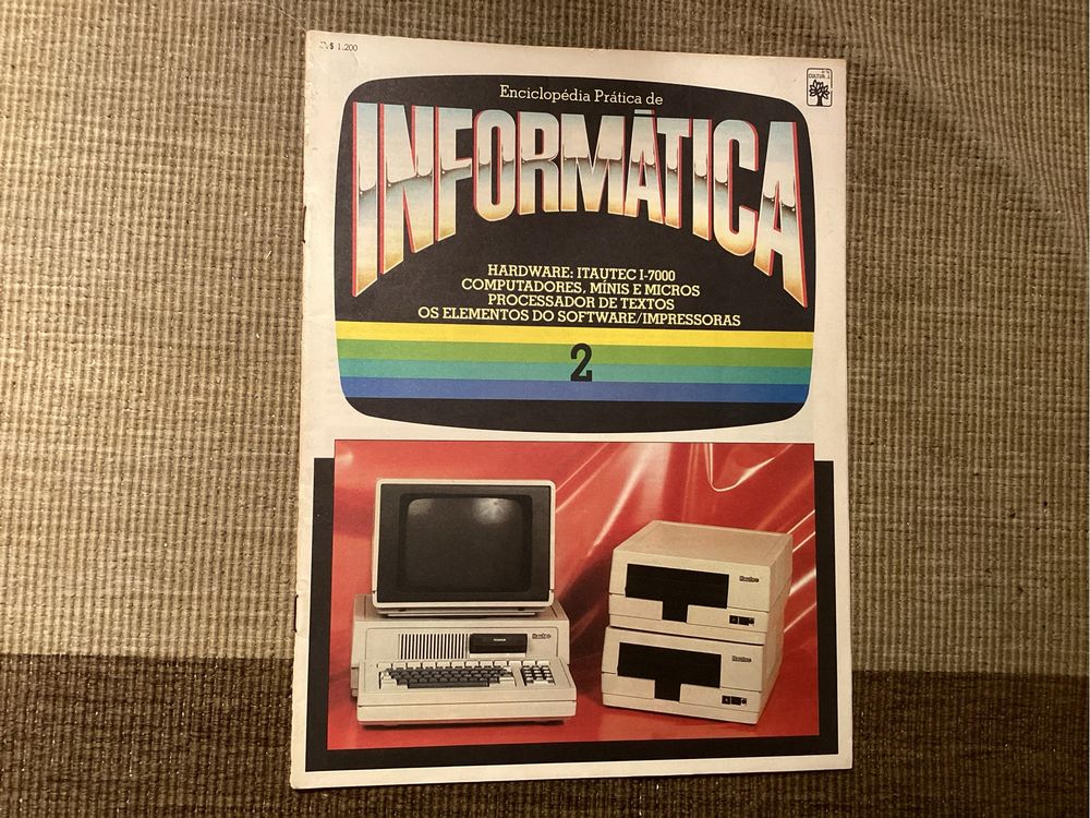 Livro Enciclopédia Prática de Informática 1984 Editora Abril Cultural