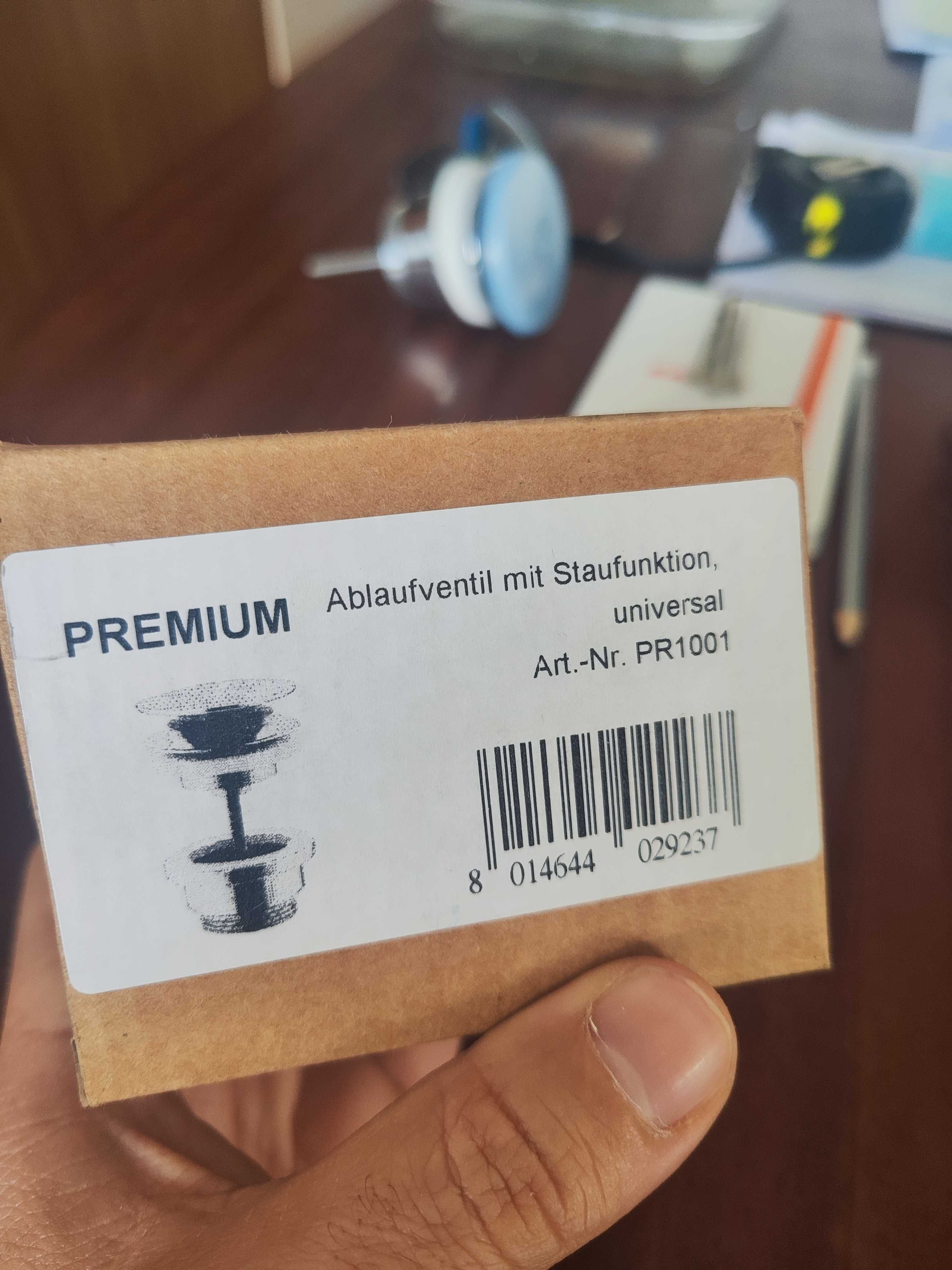 Válvula de Lavatório clic-clac alemã