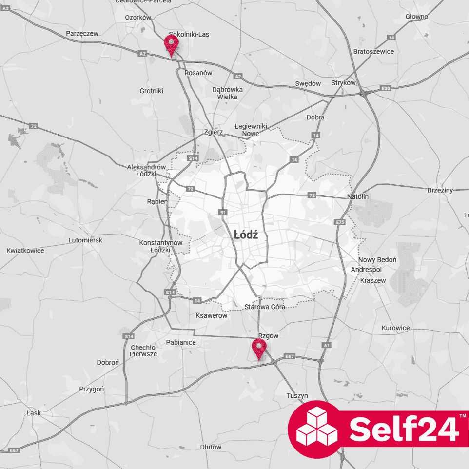 Hala box magazyn do wynajęcia SelfStorage Łódź Emilia A2 i PTAK S8 FV