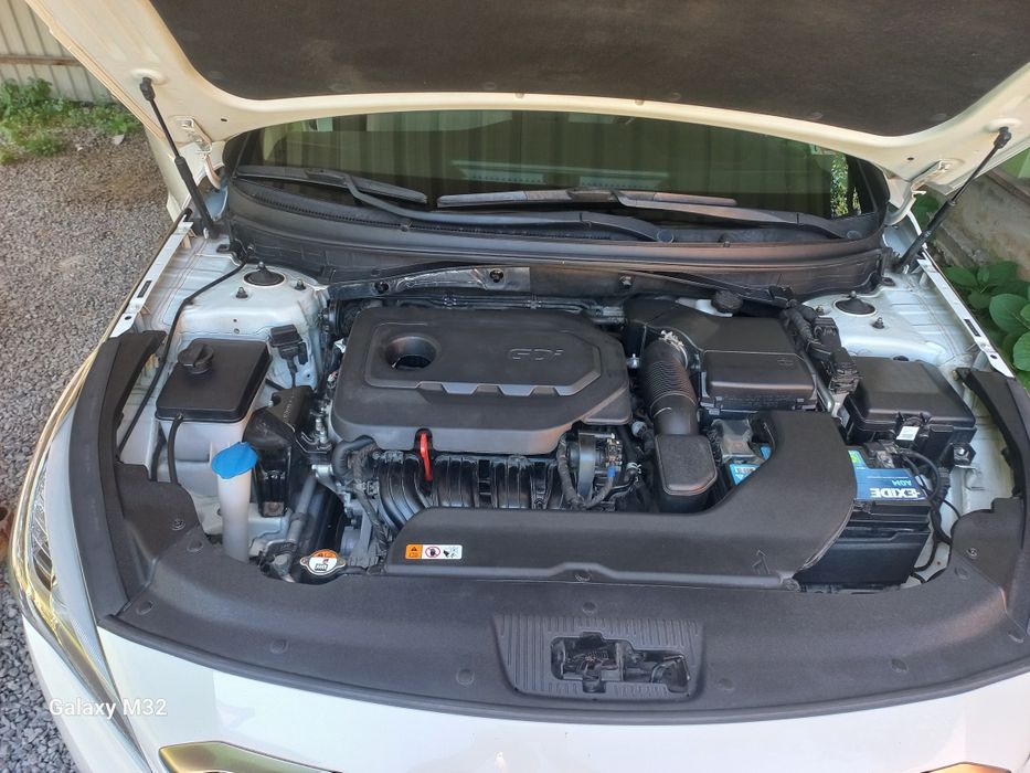 Hyundai Sonata 2017, 2.4 бензин, білий перламутр