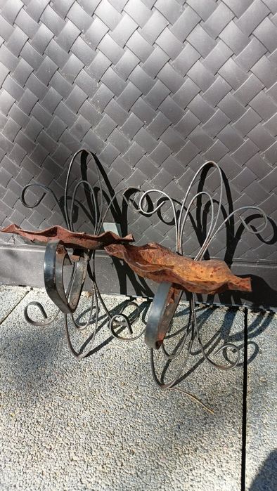 Ozdobny uchwyt na doniczkę – 2 sztuki