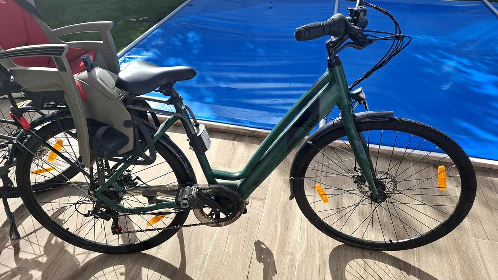 Bicicleta citadina elétrica berg