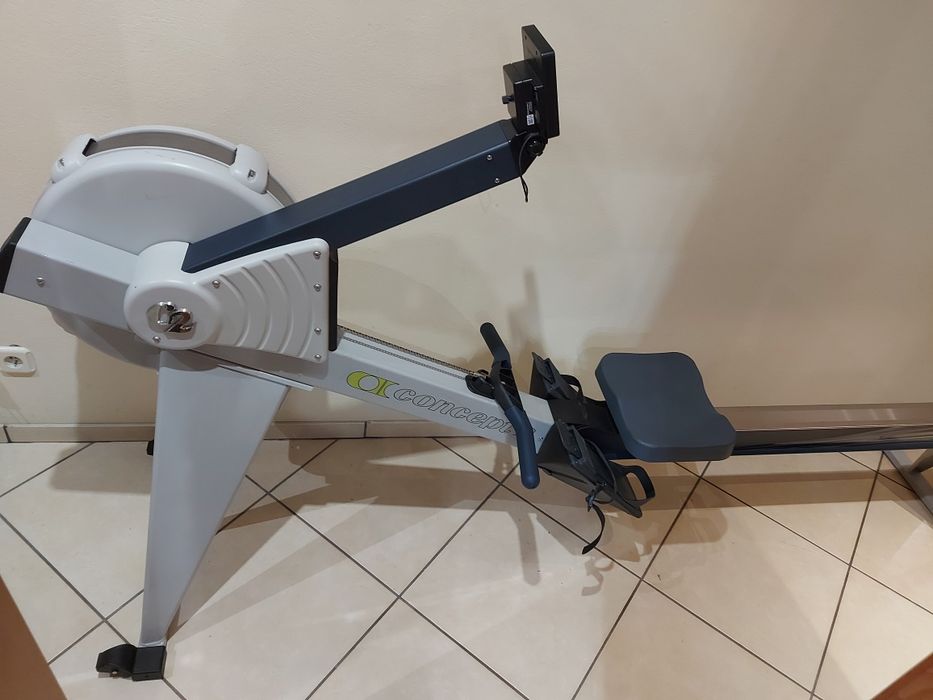 Concept 2 PM5 E j.Nowy tylko 20 godzin wioślarz profesjonalny,Ergometr