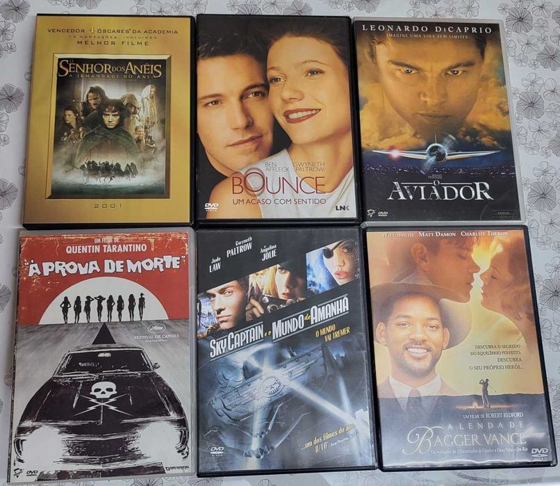 20 DVDs de Filmes Diversos Originais