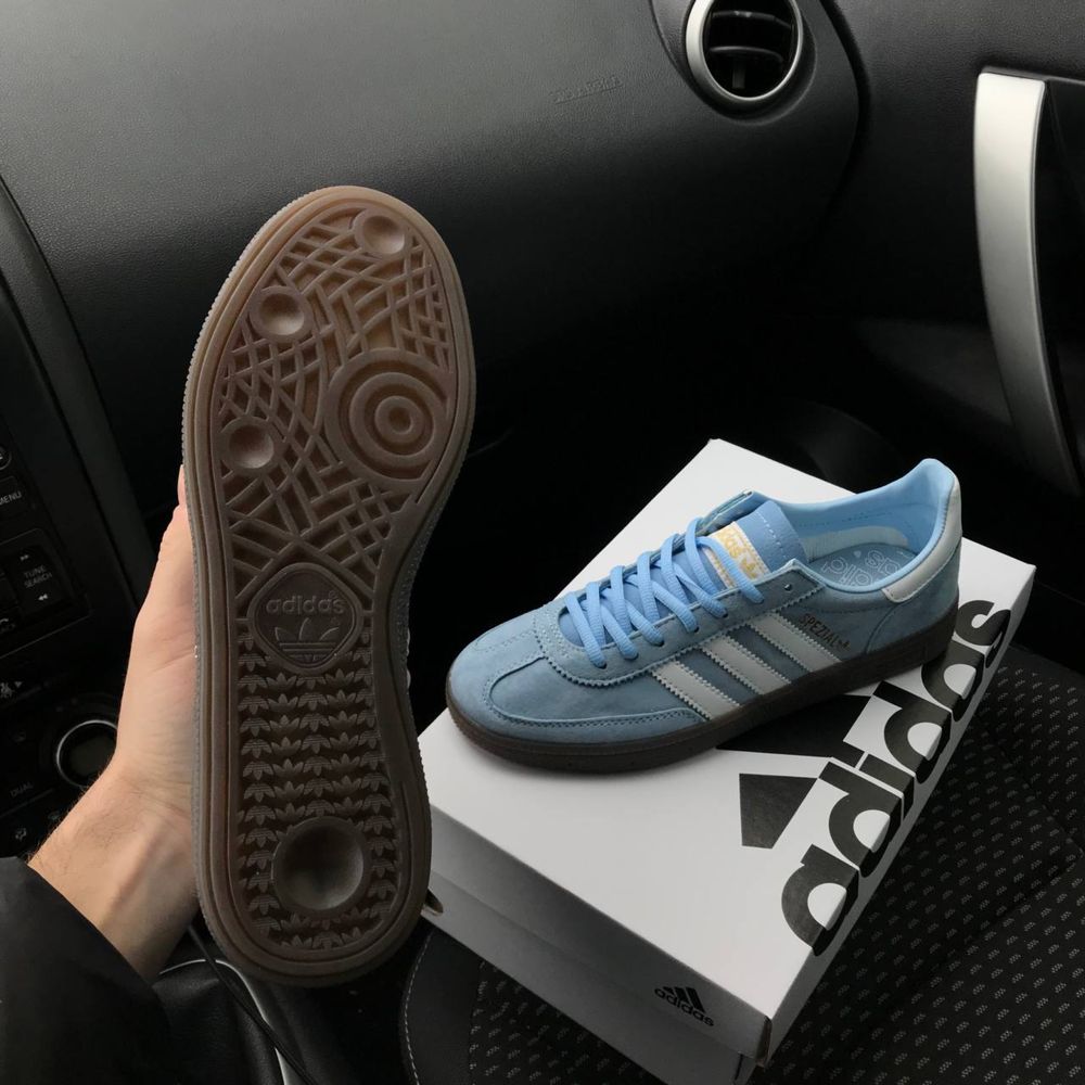 Чоловічі кросівки спезиал блакитні Adidas Spezial Handball blue