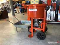 Atika Compact 100L Mieszalnik betoniarka mikser Niemiecki + TACZKA
