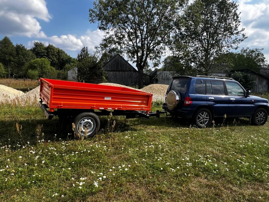 HIT Przyczepka wywrotka 1.5t ! Kiper 3-strony !