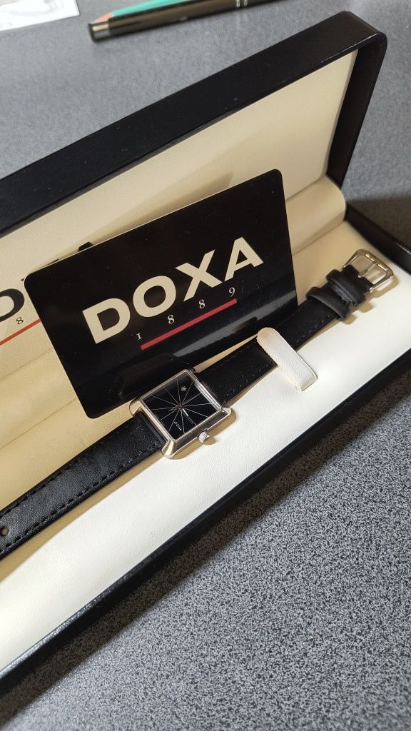 doxa sapphire crystal damski
