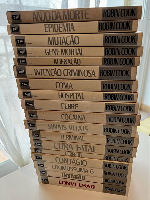 Colecao Robin Cook 18 livros