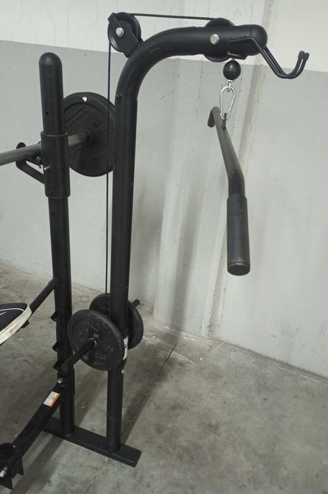Banco de musculação DOMYOS BM490 + banco inclinado de oferta