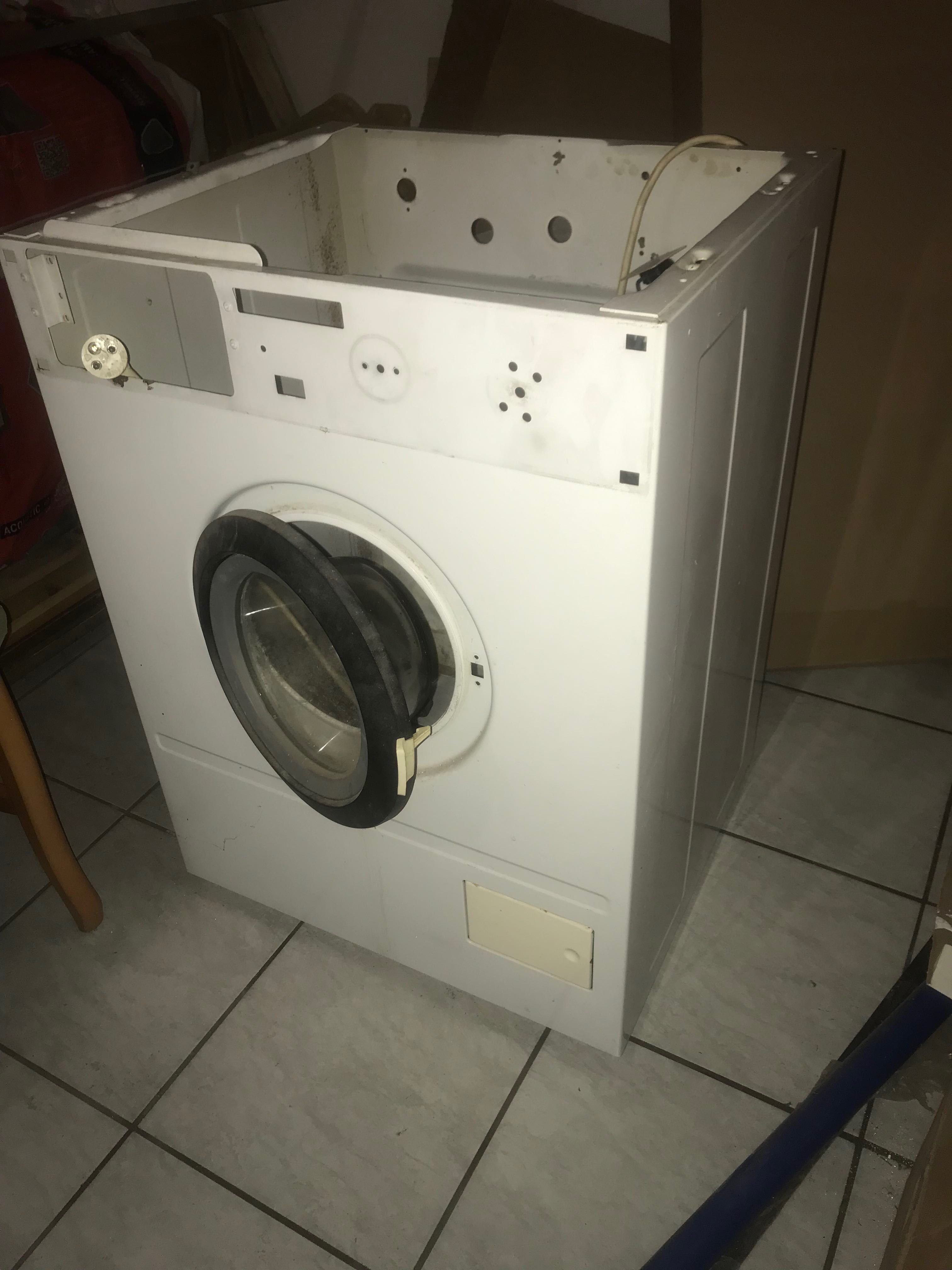 silnik pralki Luna 385E, obudowa, programator  i inne części