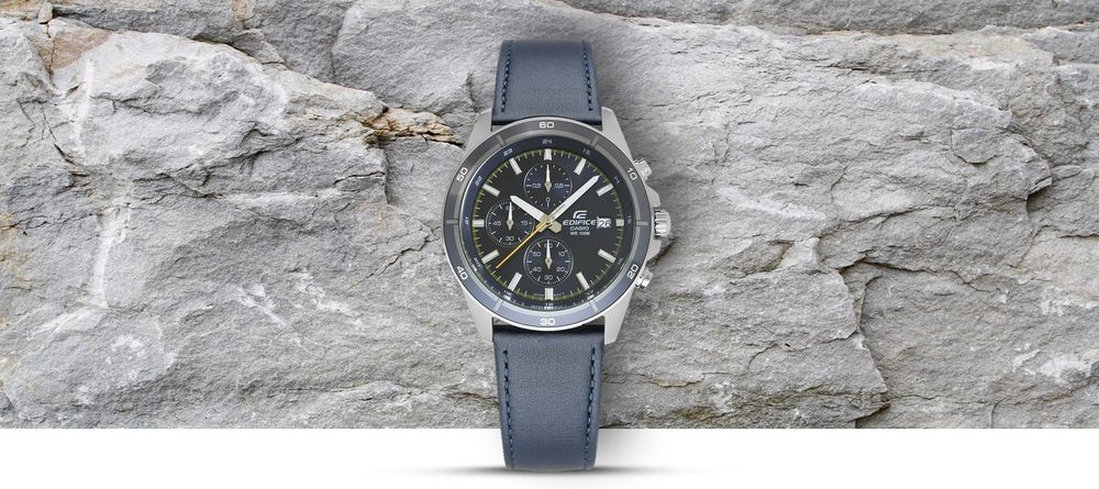 zegarek męski casio edifice efr-526l-2cvuef 10 bar + box