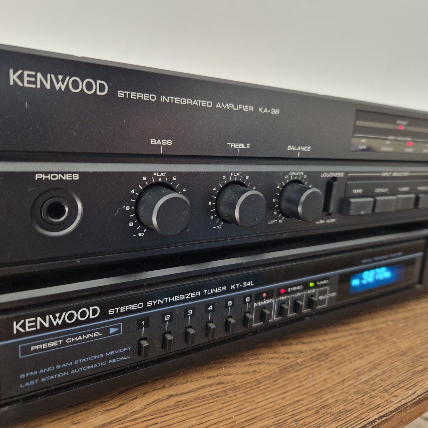 Wzmacniacz I tuner Kenwood ka-36 kt-34l