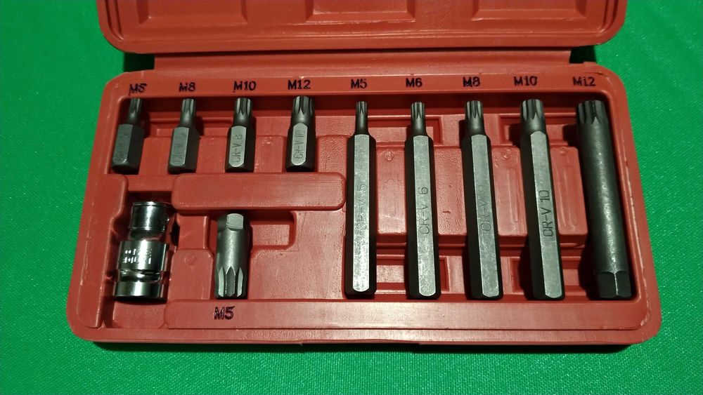 Набор автомобильных бит Torx Toolex (11шт)
