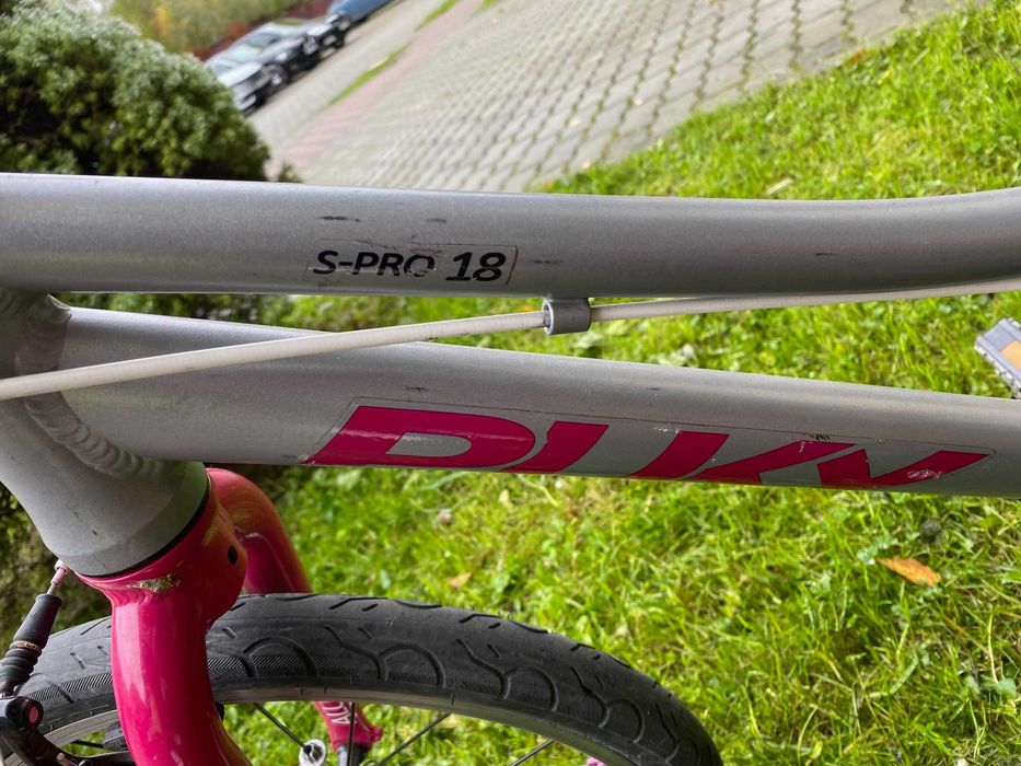 rower PUKY LS-PRO 18  różowy waga 6,3 kg jak WOOM