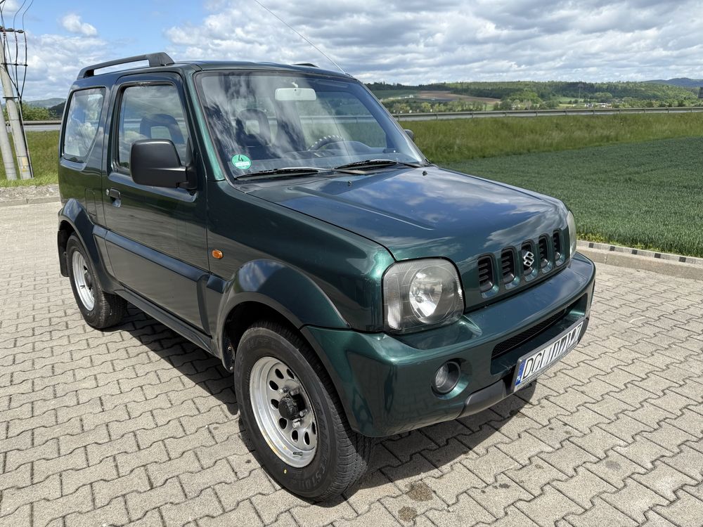 Suzuki Jimny 1.3 4x4 Hak Serwisowany Zarejestrowany