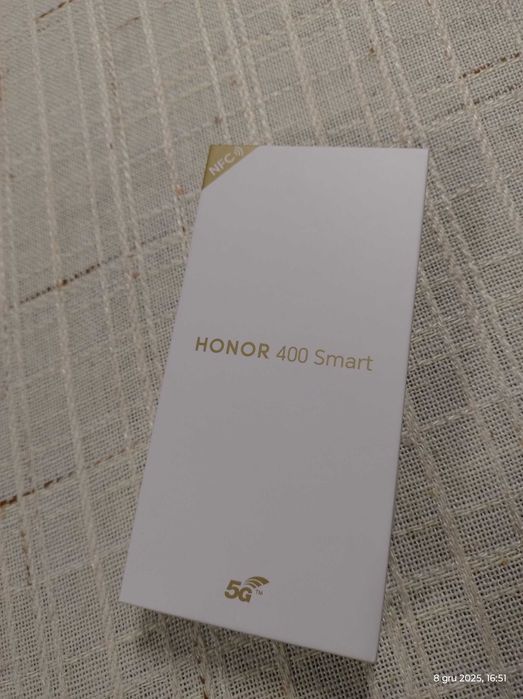 HONOR 400 SMART 5G 128GB, Czarny, Nowy
