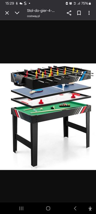 Stół do gier zrecznosciowych