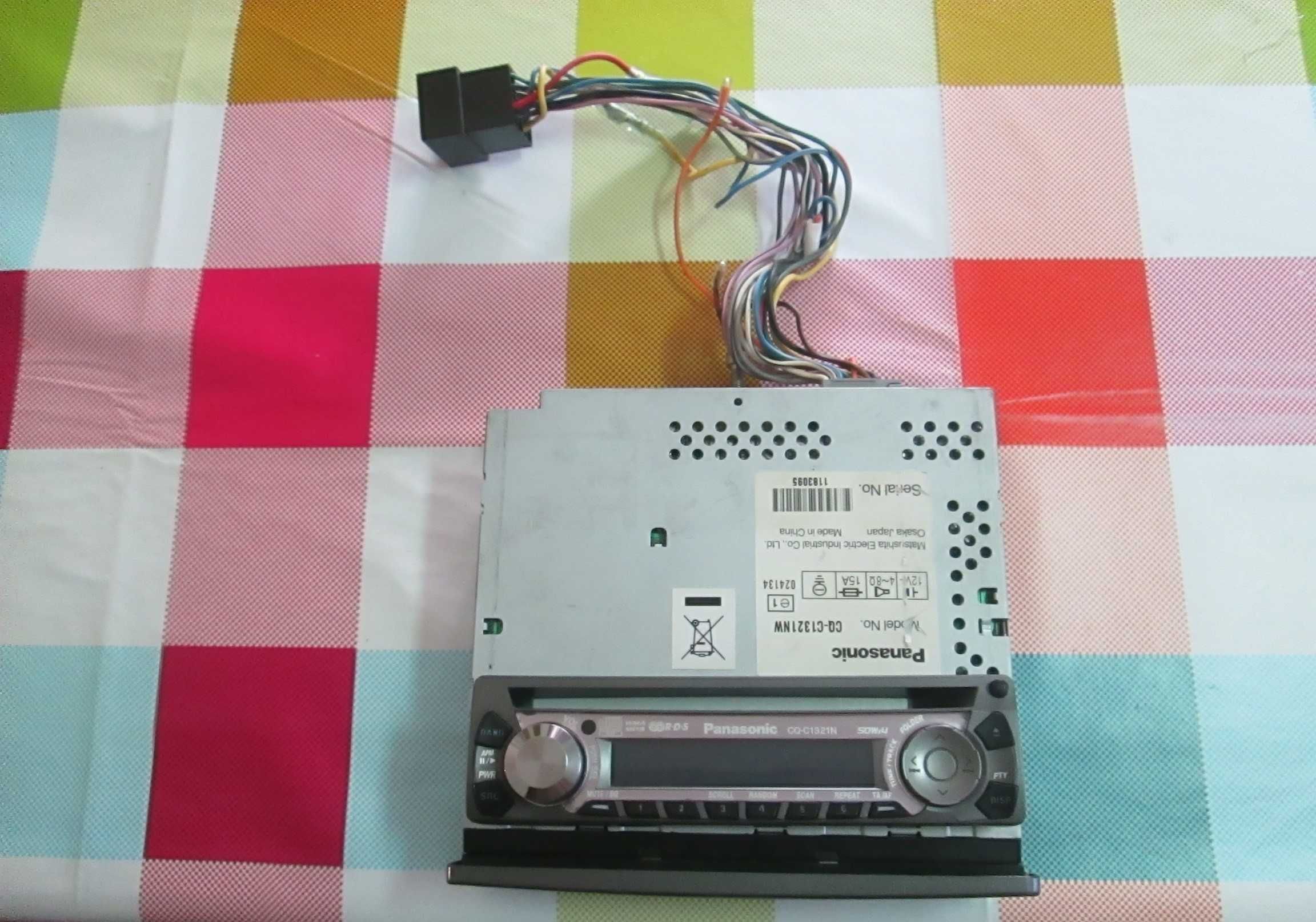 Auto rádio Panasonic!