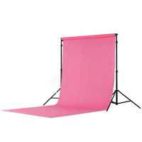 Tło Fotograficzne Różowe Polipropylenowe 150x500cm
