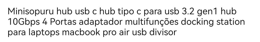 Minisopuru hub usb tipo c