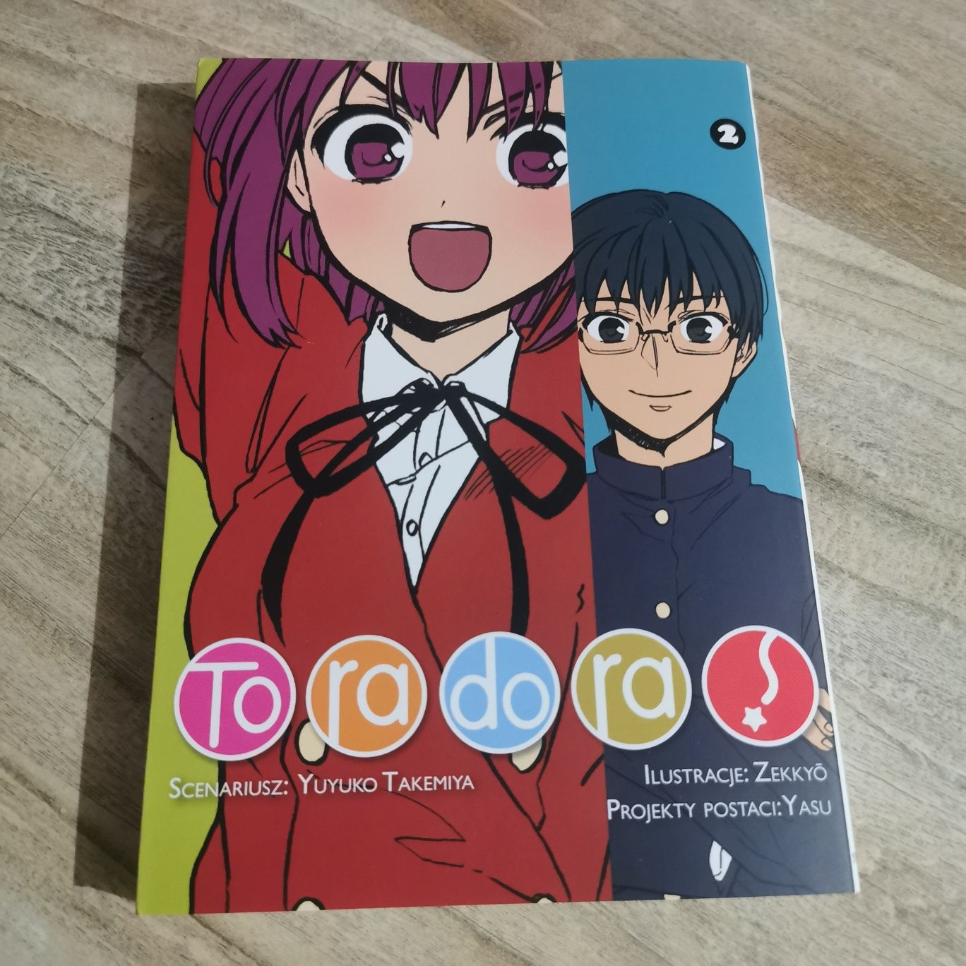Nowa manga. Toradora tom 2