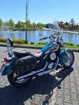 Motocykl chopper z kuframi Motor kawasaki VN 800 B vulcan 2 właściciel