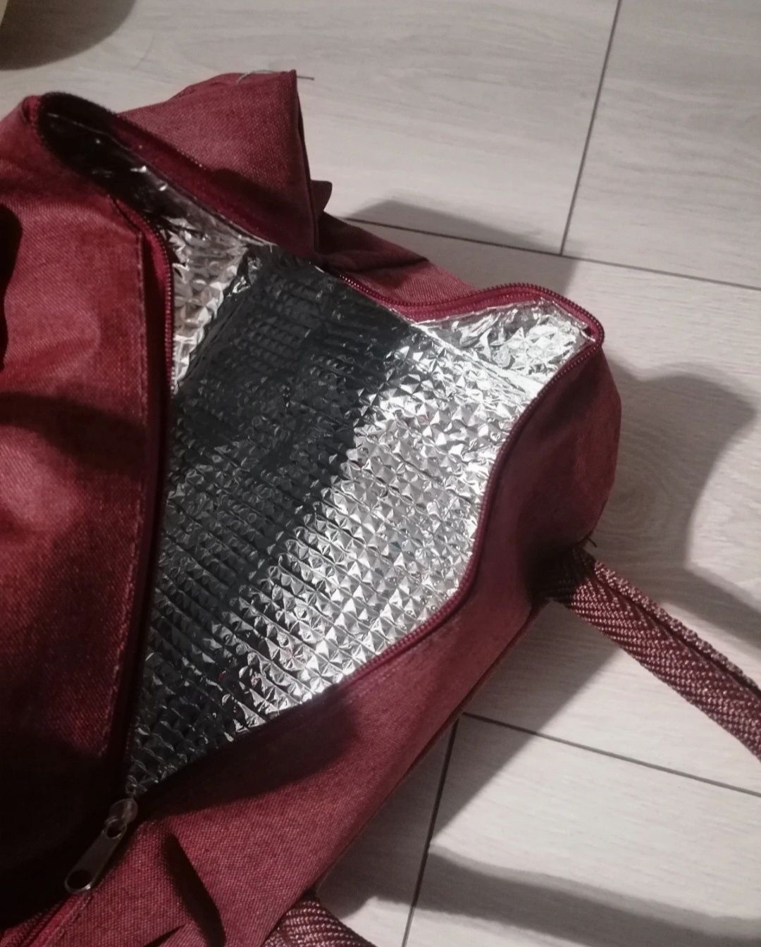 Torba lunch bag, na przekąski, jedzenie, śniadanie, obiad,  do pracy