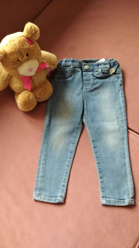 Spodnie jeans 92 HM