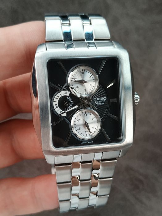 Годинник  Casio Beside BEM-303D-1A Оригінал Гарантія
